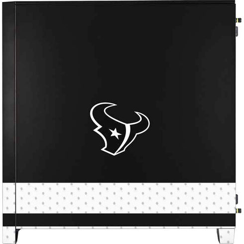 NFL Houston Texans Shutout Corsair 4000D Tempered Glass Mid-Tower ATX Case Skin