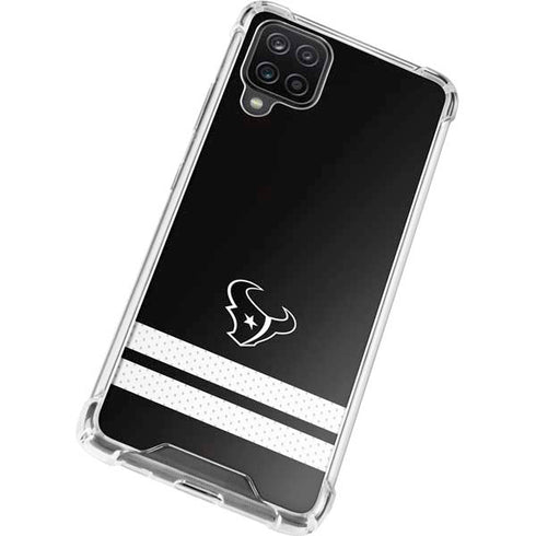 NFL Houston Texans Shutout Galaxy A12 Clear Case