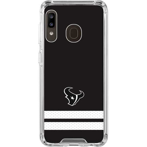 NFL Houston Texans Shutout Galaxy A30 Clear Case