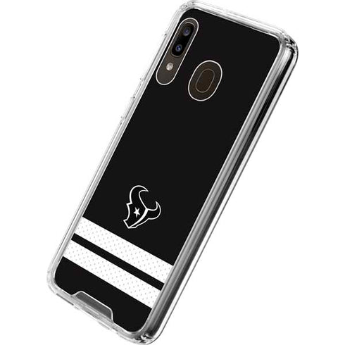NFL Houston Texans Shutout Galaxy A30 Clear Case