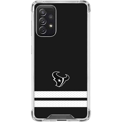 NFL Houston Texans Shutout Galaxy A72 5G Clear Case