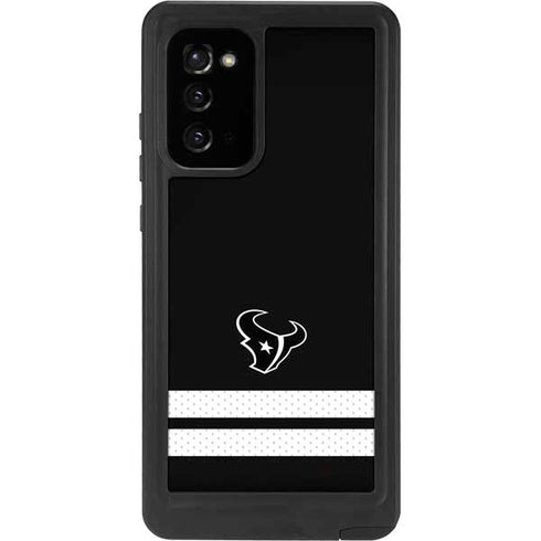 NFL Houston Texans Shutout Galaxy Note20 5G Waterproof Case