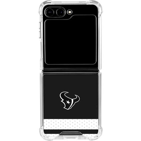 NFL Houston Texans Shutout Galaxy Z Flip5 5G Clear Case