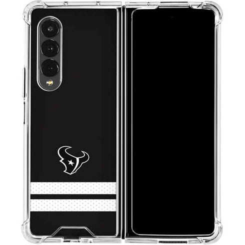 NFL Houston Texans Shutout Galaxy Z Fold4 5G Clear Case