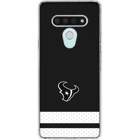NFL Houston Texans Shutout LG Stylo 6 Clear Case