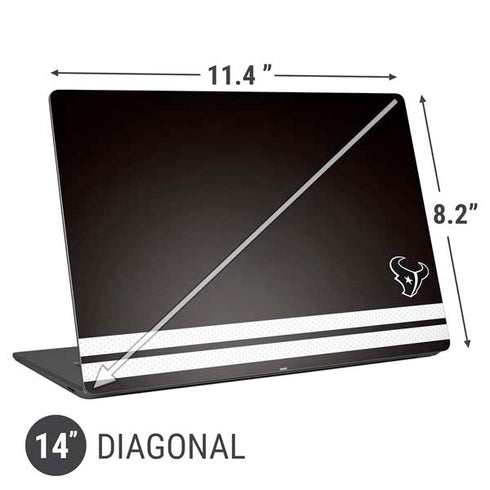 NFL Houston Texans Shutout Universal Laptop 14in (11.4 x 8.2in) Skin