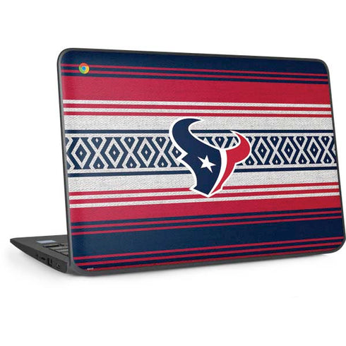 NFL Houston Texans Trailblazer HP Chromebook Skin