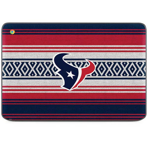 NFL Houston Texans Trailblazer HP Chromebook Skin