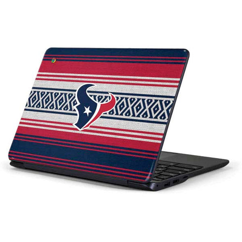 NFL Houston Texans Trailblazer Samsung Chromebook Skin