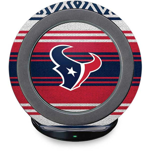 NFL Houston Texans Trailblazer Fast Charge Wireless Charging Stand Skin
