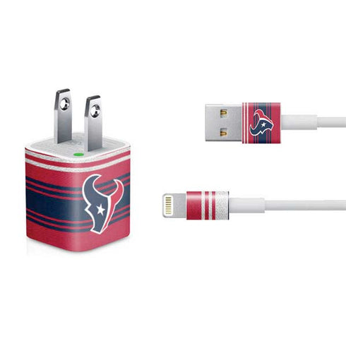 NFL Houston Texans Trailblazer iPhone Charger (5W USB) Skin