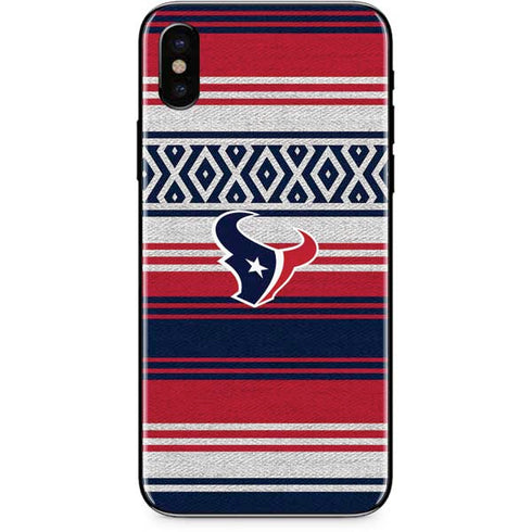 NFL Houston Texans Trailblazer iPhone XS Skin
