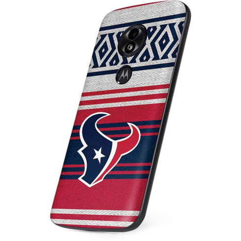 NFL Houston Texans Trailblazer Moto E5 Play Skin