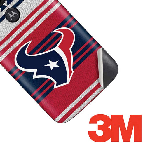 NFL Houston Texans Trailblazer Moto E5 Play Skin
