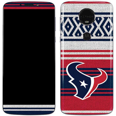 NFL Houston Texans Trailblazer Moto E5 Plus Skin