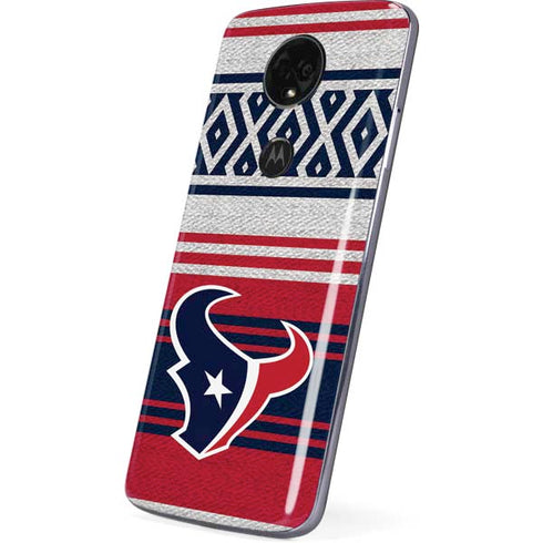 NFL Houston Texans Trailblazer Moto E5 Plus Skin