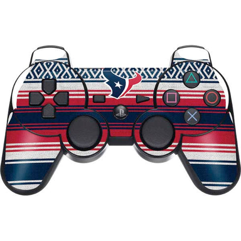 NFL Houston Texans Trailblazer PS3 Dual Shock wireless controller Skin
