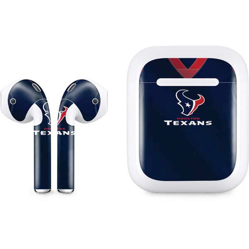NFL Houston Texans Team Jersey Apple AirPods Skin