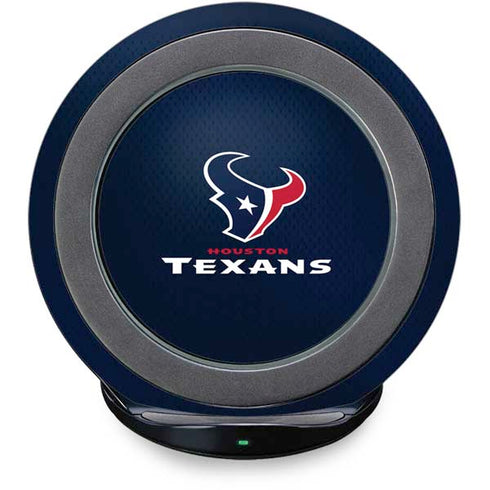 NFL Houston Texans Team Jersey Fast Charge Wireless Charging Stand Skin