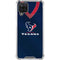 NFL Houston Texans Team Jersey Galaxy A12 Clear Case
