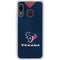 NFL Houston Texans Team Jersey Galaxy A20 Clear Case