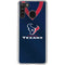 NFL Houston Texans Team Jersey Galaxy A21 Clear Case