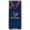 NFL Houston Texans Team Jersey Galaxy A30 Clear Case