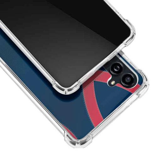 NFL Houston Texans Team Jersey Galaxy A54 5G Clear Case