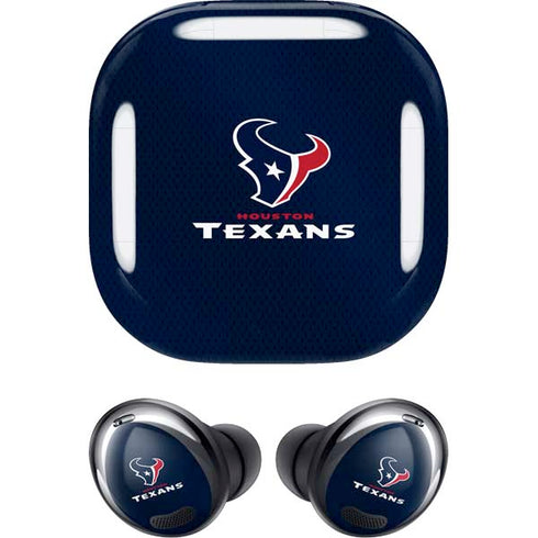 NFL Houston Texans Team Jersey Galaxy Buds Pro Skin