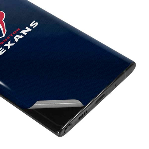 NFL Houston Texans Team Jersey Galaxy Note 10 Skin