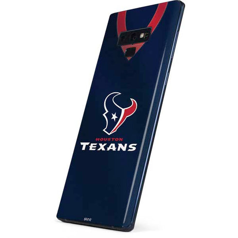 NFL Houston Texans Team Jersey Galaxy Note 9 Skin
