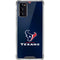 NFL Houston Texans Team Jersey Galaxy Note20 5G Clear Case