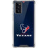NFL Houston Texans Team Jersey Galaxy Note20 5G Clear Case