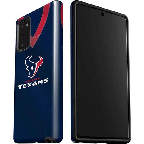 NFL Houston Texans Team Jersey Galaxy Note20 5G Pro Case