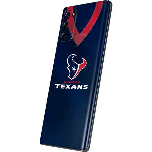 NFL Houston Texans Team Jersey Galaxy Note20 5G Skin