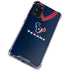 NFL Houston Texans Team Jersey Galaxy S20 FE Clear Case
