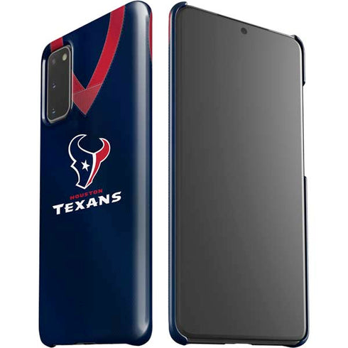 NFL Houston Texans Team Jersey Galaxy S20 Lite Case