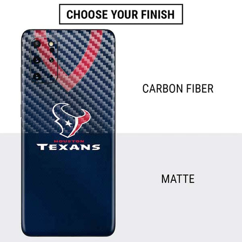 NFL Houston Texans Team Jersey Galaxy S20 Plus Skin