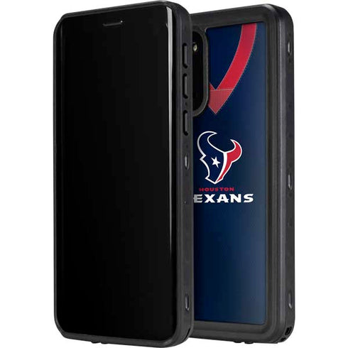 NFL Houston Texans Team Jersey Galaxy S20 Plus Waterproof Case