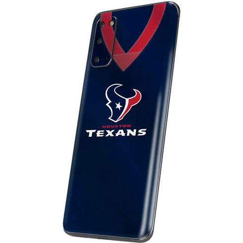 NFL Houston Texans Team Jersey Galaxy S20 Skin