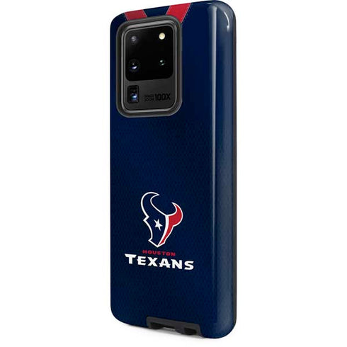 NFL Houston Texans Team Jersey Galaxy S20 Ultra 5G Pro Case
