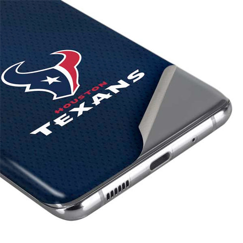 NFL Houston Texans Team Jersey Galaxy S20 Ultra 5G Skin