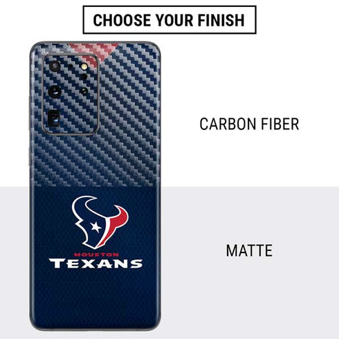 NFL Houston Texans Team Jersey Galaxy S20 Ultra 5G Skin
