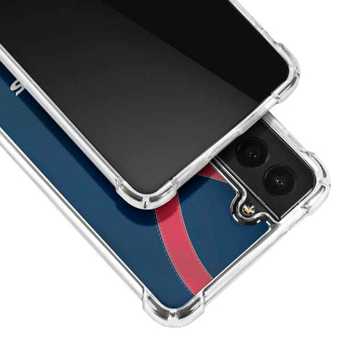 NFL Houston Texans Team Jersey Galaxy S21 5G Clear Case