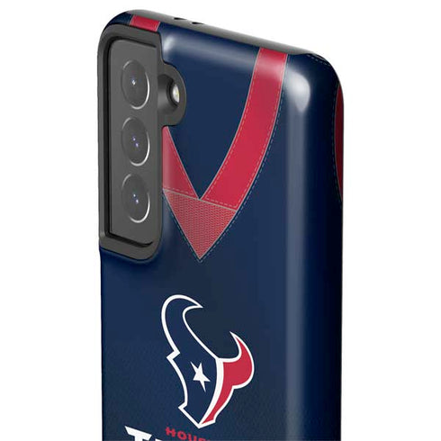 NFL Houston Texans Team Jersey Galaxy S21 5G Pro Case