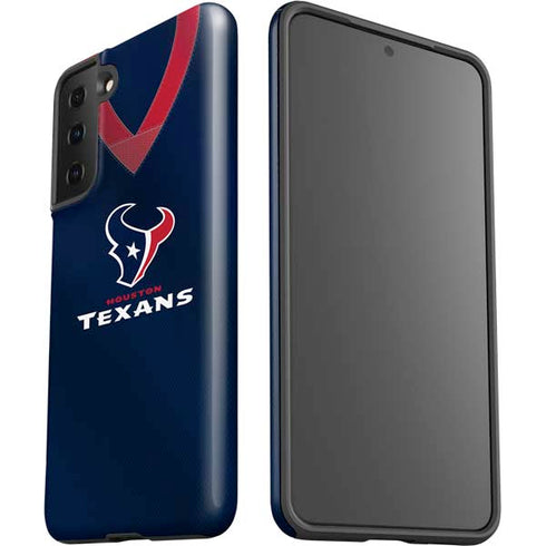 NFL Houston Texans Team Jersey Galaxy S21 Plus 5G Pro Case