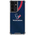 NFL Houston Texans Team Jersey Galaxy S21 Ultra 5G Clear Case