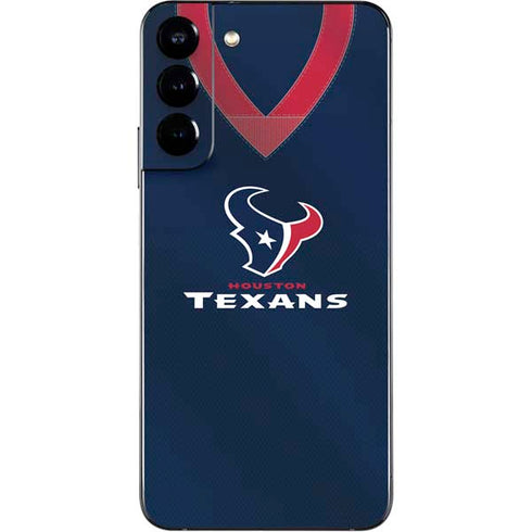 NFL Houston Texans Team Jersey Galaxy S22 Plus Skin