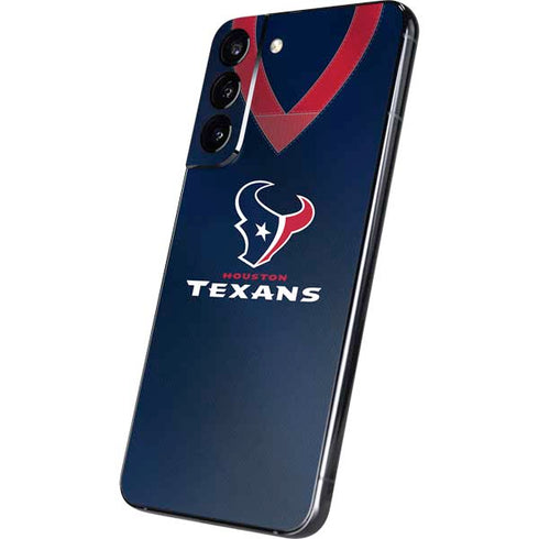 NFL Houston Texans Team Jersey Galaxy S22 Plus Skin