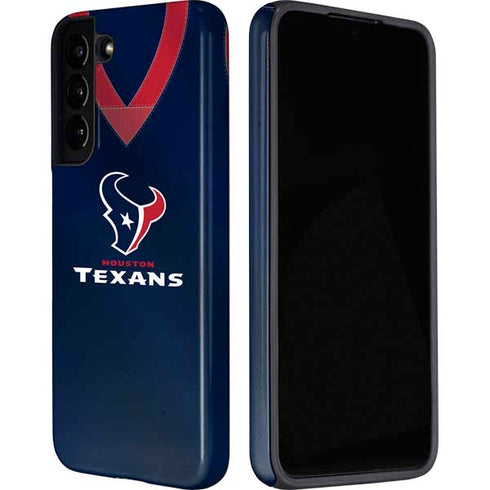 NFL Houston Texans Team Jersey Galaxy S22 Pro Case